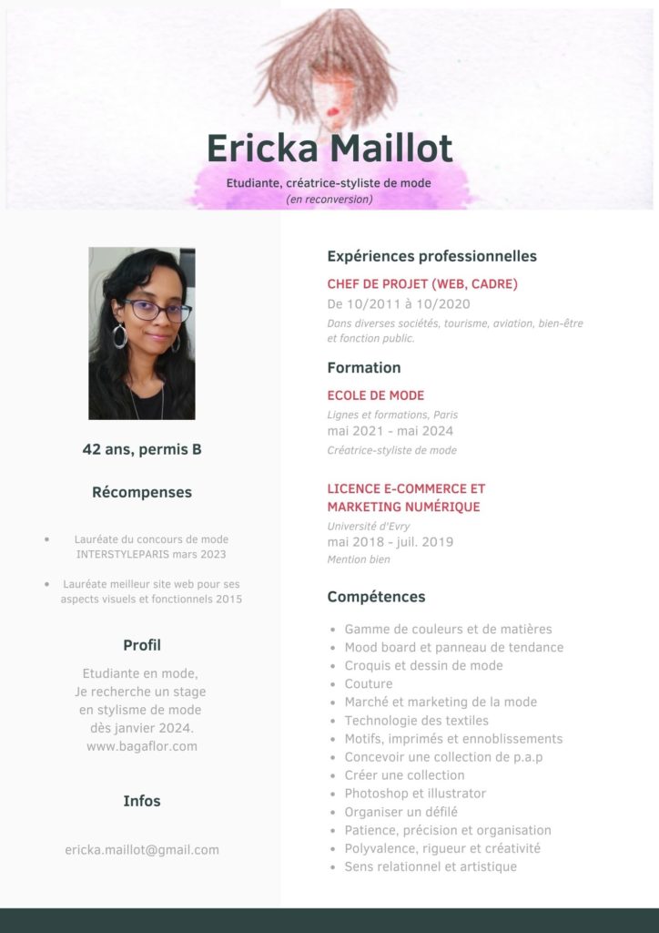 CV Ericka Bagaflor