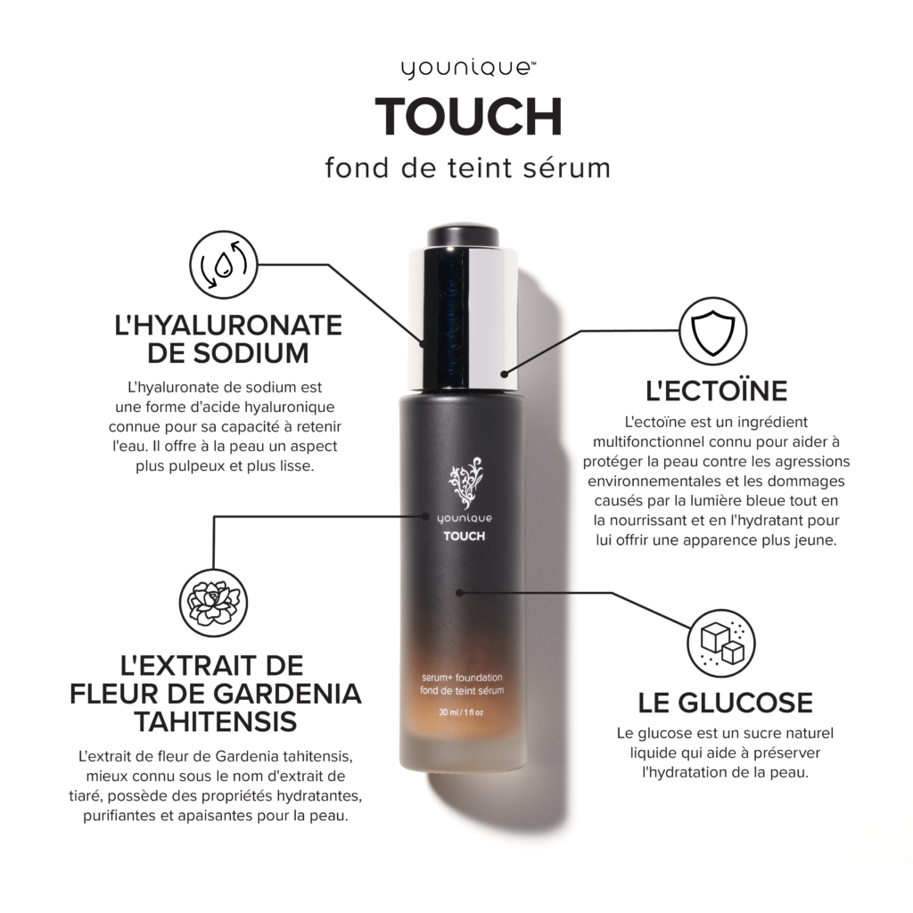 Fond de teint sérum -YOUNIQUE by Ericka